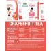 Korean Pink Grapefruit Hibiscus and Green Tea Powdered Iced Tea Hydration Drink Mix 10 Sticks 50g /1.76oz(5g x 10sticks) with Oil Blotting Papers - Buy Online on GoSupps.com