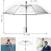 BAGAIL Golf Umbrella 62 Inch - Large Double Canopy Vented, Automatic Open Stick Umbrella for Men and Women - Clear Design - Buy Online on GoSupps.com