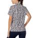 Hispotim Women's Short Sleeve Leopard Print Golf Polo Shirt - Quick Dry Lightweight Workout Top - Buy Online on GoSupps.com