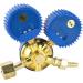 Oxygen Regulator Intuitive and Easy to Use G5/8 Inlet Thread Shock Resistant Oxygen Bottle Pressure Regulator for Hospital - Buy Online on GoSupps.com