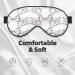 Cute Dalmatian Eye Mask | Soft Adjustable Sleep Mask for Men & Women | Comfortable Nighttime Eye Cover - Buy Online on GoSupps.com