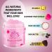 Organic Raspberry Scrub - Natural Exfoliating Salt Body & Face Scrub - Moisturizing Pure Exfoliator for Cellulite & Dead Skin - 10 oz - Buy Online on GoSupps.com
