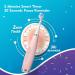 FUMEIKANG Kids Sonic Electric Toothbrush - Rechargeable Smart Timer Power Toothbrush for Boys and Girls - Pink Ages 3-12 - Buy Online on GoSupps.com