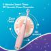 FUMEIKANG Kids Electric Toothbrushes Sonic Rechargeable Tooth Brush Gifts for Boys and Grils Smart Timer Power Toothbrush - Pink 3 4 5 6 7 8 9 10 11 12-Pink - Buy Online on GoSupps.com