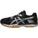 ASICS Men's GEL-Tactic Volleyball Shoe 12 - Black/Onyx/Silver - High Performance Volleyball Shoe - Buy Online on GoSupps.com