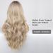 Buy Haircube Ombre Blonde Long Curly Wig with Pony Heat-Resistant Synthetic Hair for Fashion-Forward Women - Buy Online on GoSupps.com