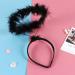 2 Pack Black Angel Halo Headbands - Feather Halo Headband for Halloween & Christmas Costume - Party Accessory - Buy Online on GoSupps.com