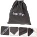 BIUDECO 8 Pcs Hair Dryer Storage Bag Travel Carry on Backpack Black Backpack Blow Dryer Travel Bag Canvas - Buy Online on GoSupps.com
