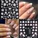 YOSOMK 5D Flower Nail Stickers | Premium Nail Art Decorations for Stunning Designs - International Shipping Available - Buy Online on GoSupps.com