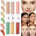 Women Makeup Concealer 3X High Coverage Concealer For Makeup Lightweight Cosmetics Long Lasting Solution for Dates Travel Gatherings and Photography - Buy Online on GoSupps.com