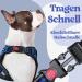 Rabbitgoo Adjustable Dog Harness for Large Dogs - No Choke Anti-Pull Design Soft Padded Reflective Chest Harness Blue XL - 1 Pack - Buy Online on GoSupps.com