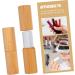  MAJORMENCH 2 Bamboo Lipstick Lip Gloss Container Empty and Refillable Lip Balm Tubes for DIY Makeup Portable Empty Tubes DIY Lipstick Container - Buy Online on GoSupps.com