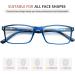 Eyekepper Stylish Blue Reading Glasses with Spring Hinges - Quality Readers for All Occasions - Buy Online on GoSupps.com