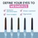 Prime Prometics PrimeEyes Glide Eyeliner for Mature Women Waterproof Long-Stay and Mess-Proof Gel Cream Texture Discreet Sharpener and Effective Smudger (Smoky) - Buy Online on GoSupps.com