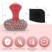 Cast Iron Cleaner and Scraper Set - Chainmail Scrubber with Ergonomic Handle for Pans and Skillets - Dishwasher Safe - Red - Buy Online on GoSupps.com