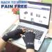 Compression Gloves for Arthritis Relief - Open Finger, Copper Infused, Black Large (2 Pair) - Buy Online on GoSupps.com