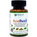 Bodymune AcidRelief All-Natural USDA Organic Acid Relief Supplement Acid Indigestion Relief Supplement | 100% Vegan Non-GMO Gluten-Free USA Made - 60 Capsules