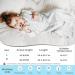 Lictin Baby Sleeping Bag 18-36 Months | 100% Cotton TOG 2.5 Winter Wearable Blanket with Removable Sleeves | Adjustable Length Polar Bear Pattern | Infant Toddler Sleeping Sack - Buy Online on GoSupps.com