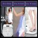 WEVRMQDY LXINDM Body Dryer 1350w Negative Ions Body Heater Blow Dryer Waterproof All-Round Quick-Drying Feet Touch Panel Drying Machine Body Care Dryer White Matte (Color : Withoutweightscale) - Buy Online on GoSupps.com