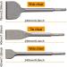 SDS Plus Hammer Drill Chisel Set  Rotary Hammer Bits Set Including Tile chisel  Grooving Chisel  Scrapping Chisel  Flat Chisel  Point Chisel  Scaling Chisel for Tile Masonry Concrete Brick Stone Work - Buy Online on GoSupps.com