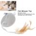 Interactive Cat Toy Lifelike Automatic Moving Mouse Cat Toy with Furry Tail USB Rechargeable Electronic Cat Mouse Toy Kitten Toys Moving Mouse Catch Toy for Indoor Cats - Buy Online on GoSupps.com