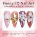 Esncddym 3D Modelling Gel Nail Art Solid Non-Sticky Nail Gel - Pearlescent Care - Gentle Modelling for Beginners and Young Girls - Buy Online on GoSupps.com