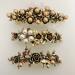 3PCS Retro Hair Barrettes Elegant Hair Clips for Women Rhinestone Vintage Hair Barrettes Flower Hair Pins for Women Ladies Headwear Styling Tools Hair Accessories