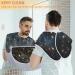 Starry Night Beard Bib Apron - Men's Beard Hair Catcher Perfect Father's Day & Anniversary Gift with 2 Suction Cups - Buy Online on GoSupps.com