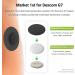 KOVOQ Dexcom G7 Adhesive Patches - 25 Waterproof Patches + 1 Hardshell Cover | Latex-Free, Hypoallergenic, Breathable - Black - Buy Online on GoSupps.com