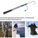 Buy Komclub Telescopic Fish Gaff - Stainless Steel Fishing Spear Hook Aluminum Alloy Bar & Soft Handle for Saltwater and Offshore Use - Buy Online on GoSupps.com