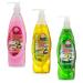Well Done by St. Moritz Premium Dishwashing Liquid 28oz Pack of 3 with Pump Dispenser Yellow Citrus Original Green and Pink