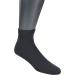 Yomandamor Mens Bamboo Diabetic Dress Ankle Socks 6-Pack Size 10-13 Black - Buy Online on GoSupps.com