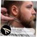 Minkissy Men's Razor Shaving Catcher - Safe Manual Facial Razor & Bartschneider for Perfect Shave - Buy Online on GoSupps.com
