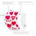 ZQP 50PCS Disposable Face_Mask for Adult Face Bandanas Love Happy Valentine's Day 3Ply Breathable Face Balaclava 50PCS 1117-225 - Buy Online on GoSupps.com