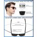 OCCI CHIARI Bifocal Reading Glasses for Men - Large UV400 Sunglasses Reader (1.0 to 4.0) - Stylish Black 2.5x - Buy Online on GoSupps.com