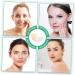 of 6 Beauty Bag Facial Treatment with Questions Underlay Eye Pads Cooling Pads for Eyes Heated Eye Skin Care Pink Eyes Face PVC - Buy Online on GoSupps.com