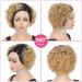 Ustylish Pixie Cut Blonde T27 Human Hair Wig | Short Curly T Part Wig for Black Women | Pre Plucked 13X4X1 Lace Front Wig - Buy Online on GoSupps.com