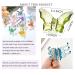 6-Piece Large Butterfly Hair Claw Clip Set - 3.4 inch Clear Jaw Clips for Thick Hair - Jumbo Claw Clip for Girls and Women - Crystal 6 - Buy Online on GoSupps.com
