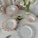 Dinnerware Dishes Plates Cartoon Pink Ceramic Dinner Plate with Bow Home Plate Fruit Plate Oatmeal Plate Yogurt Plate High Temperature Resistant Deep Dish Kitchen Tableware Dinner Restaurant Family Pa Oak - Buy Online on GoSupps.com