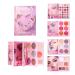 JINGLING Palette de Maquillage | Tenue Longue Imperm able 43 Couleurs - Palette de Fards Paupi res Color s Style Livre Pour Femmes Filles D butantes Usage Quotidien Voyage Soir e