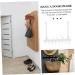PRETYZOOM Nail Door Hook Wall Hanger Hooks Door Hooks for Hanging Door Coat and Hat Hook Cartoon Clothing 45X36.5X3CM White - Buy Online on GoSupps.com