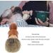 Ergonomic Razor Brush for Men | Soft Hair Shaving & Beard Brush | Ideal for Home & Salon Facial Care - Buy Online on GoSupps.com