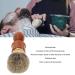 Professional Ergonomic Beard Shaving Brush with Resin Handle | Soft Hair & Portable | Perfect for Men s Grooming - Buy Online on GoSupps.com