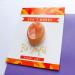 Orange Jade Crystal Worry Thumb Stone - Meditation Stress Relief Gift for Healing Energy, Reiki Chakra Balance - Spiritual Birthday Stocking Filler - Buy Online on GoSupps.com