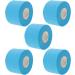Baluue 5 Rolls Disposable Barber Paper Neck Strips Stretchy Paper Neck Bands Hairdressing Neck Paper Tissue Roll for Salon Haircut Coloring Perming Sky-Blue - Buy Online on GoSupps.com