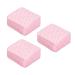 BROLEO Pack of 300 manicure wipes - Non-shedding - Cotton - For removing nail polish (light pink)