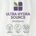 BIOLAGE Ultra Hydra Source Shampoo - Moisturizing Formula for Very Dry Hair - Vegan, Paraben & Silicone-Free - 13.5 Fl Oz - Buy Online on GoSupps.com