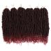 Bomb Twist Crochet Hair - 6 Packs 14 Inch Ombre Jump Twist Extensions | Synthetic Passion Twist with Curly Ends - Perfect for Stunning Hairstyles - Buy Online on GoSupps.com