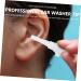30pcs Disposable Ear Washer Nozzle Cleaning Tool - White PP Tips - 2.8x1.1x1.1cm - Buy Online on GoSupps.com