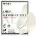 AUSLKA Blemishes Patches - 44 Strips Hydrocolloid Spot Dots - Large Blemishes Patch - Zit Stickers - Zit Breakouts - Suitable for Larger Area Outbreaks 44 Patches